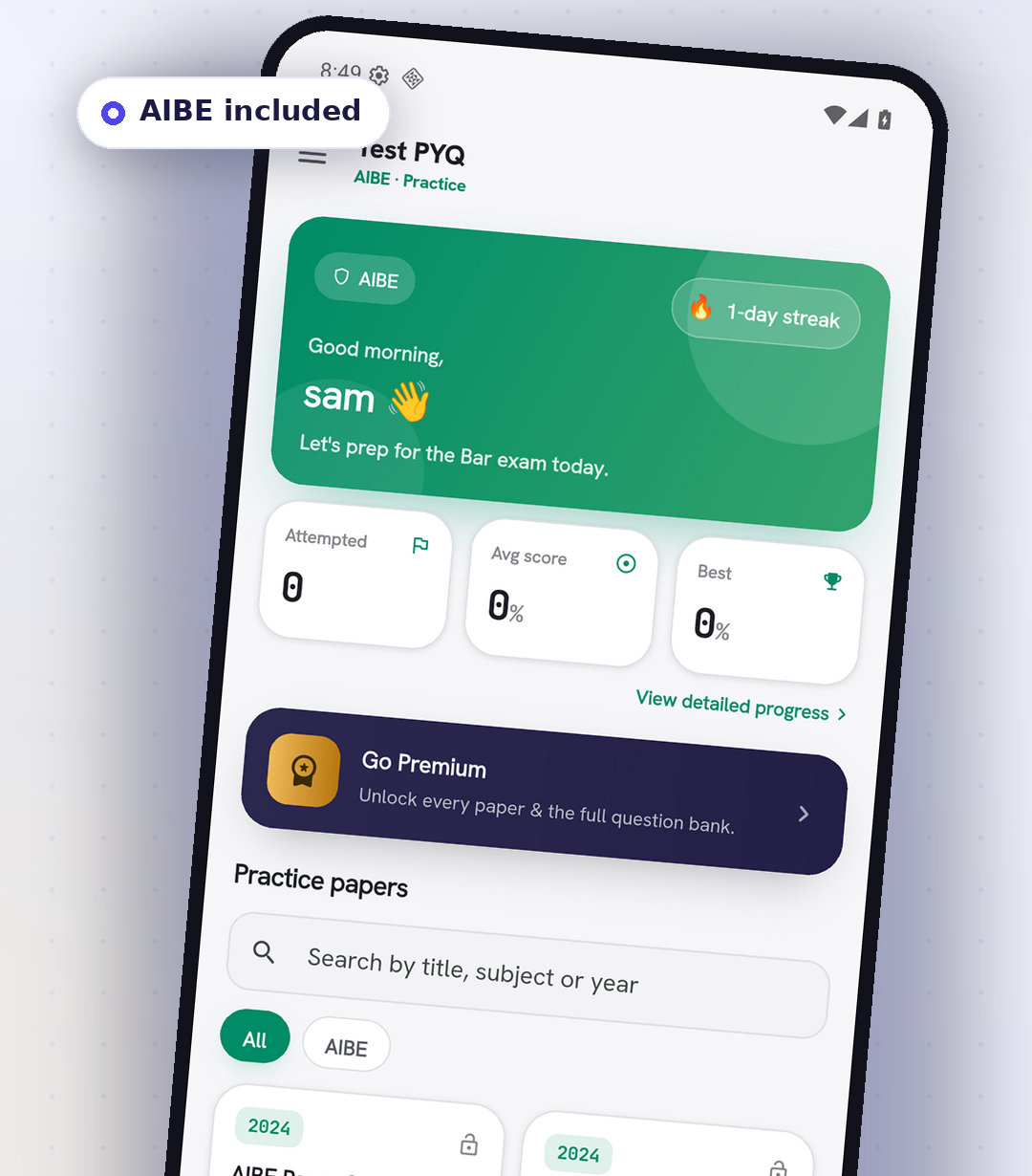 AIBE papers in Test PYQ